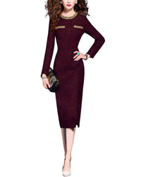 Vera Dolini Midi Dress