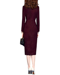 Vera Dolini Midi Dress