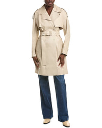 Mackage Medora Leather Trench Coat