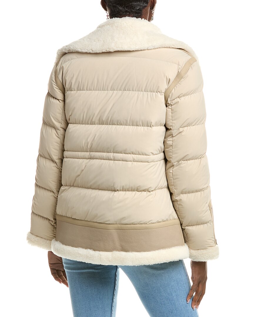 Mackage Vanna Mixed Shearling Down Jacket – Bluefly