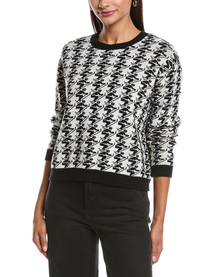 Minnie Rose Skier Cashmere-Blend Sweater