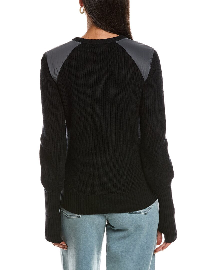 Minnie Rose Shaker Utility Zip Cashmere-Blend Jacket
