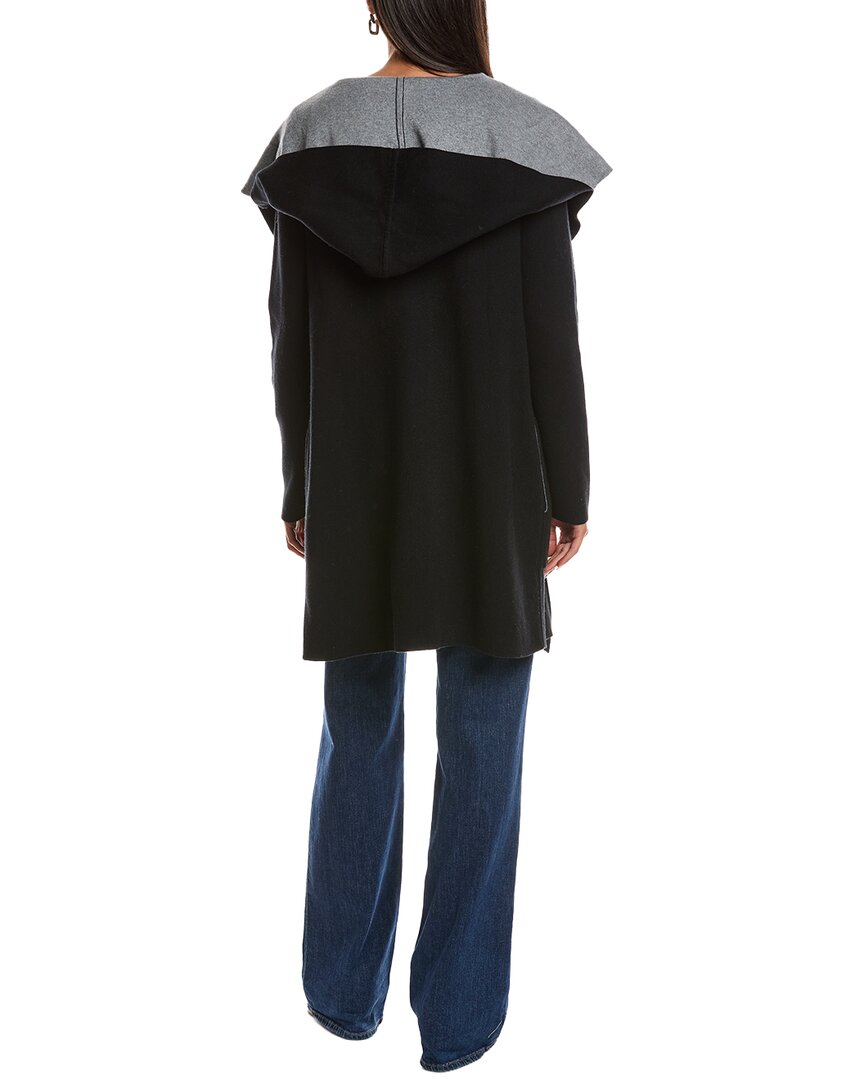 Minnie Rose Cashmere-Blend Reversible Cardigan