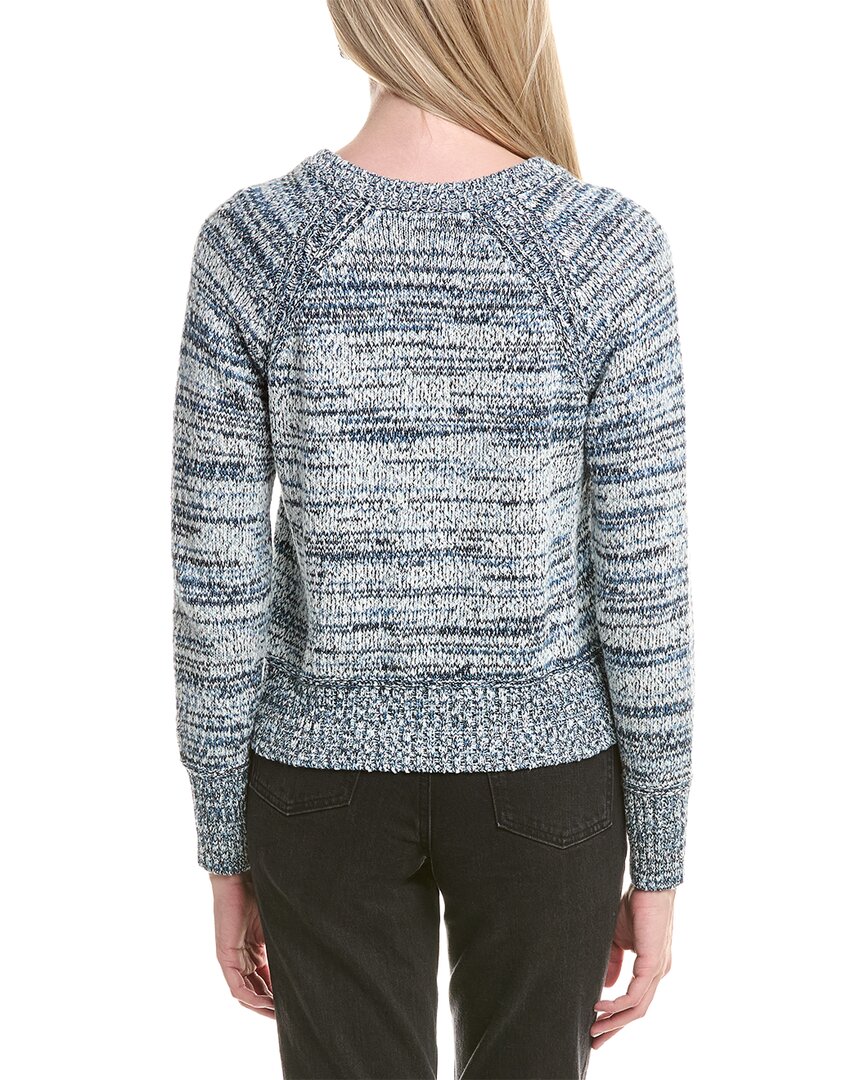 Cotton By Autumn Cashmere Slubby Tweed Sweater