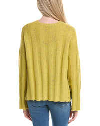 Autumn Cashmere Ribbed Wool-Blend Sweater