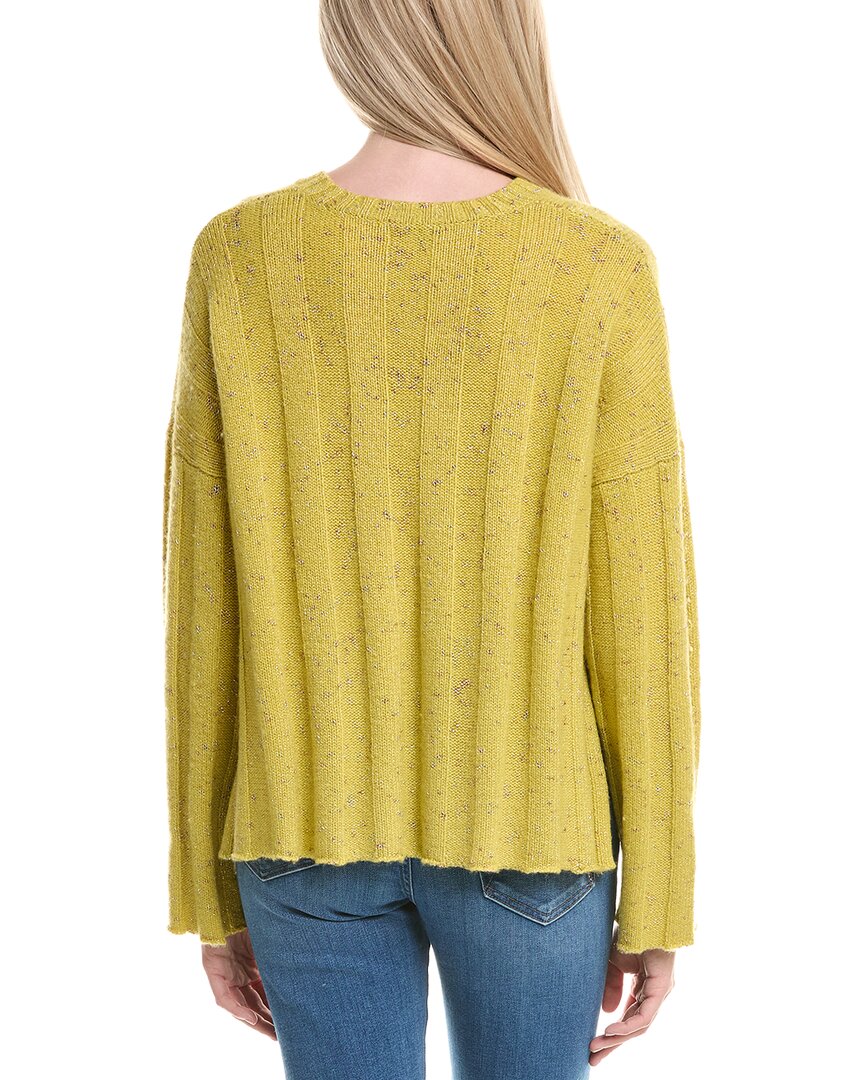 Autumn Cashmere Ribbed Wool-Blend Sweater