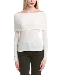 Autumn Cashmere Angelina Cashmere-Blend Sweater