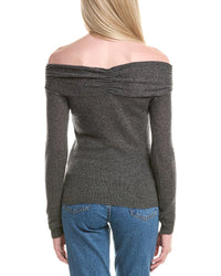 Autumn Cashmere Off-The-Shoulder Cashmere Sweater