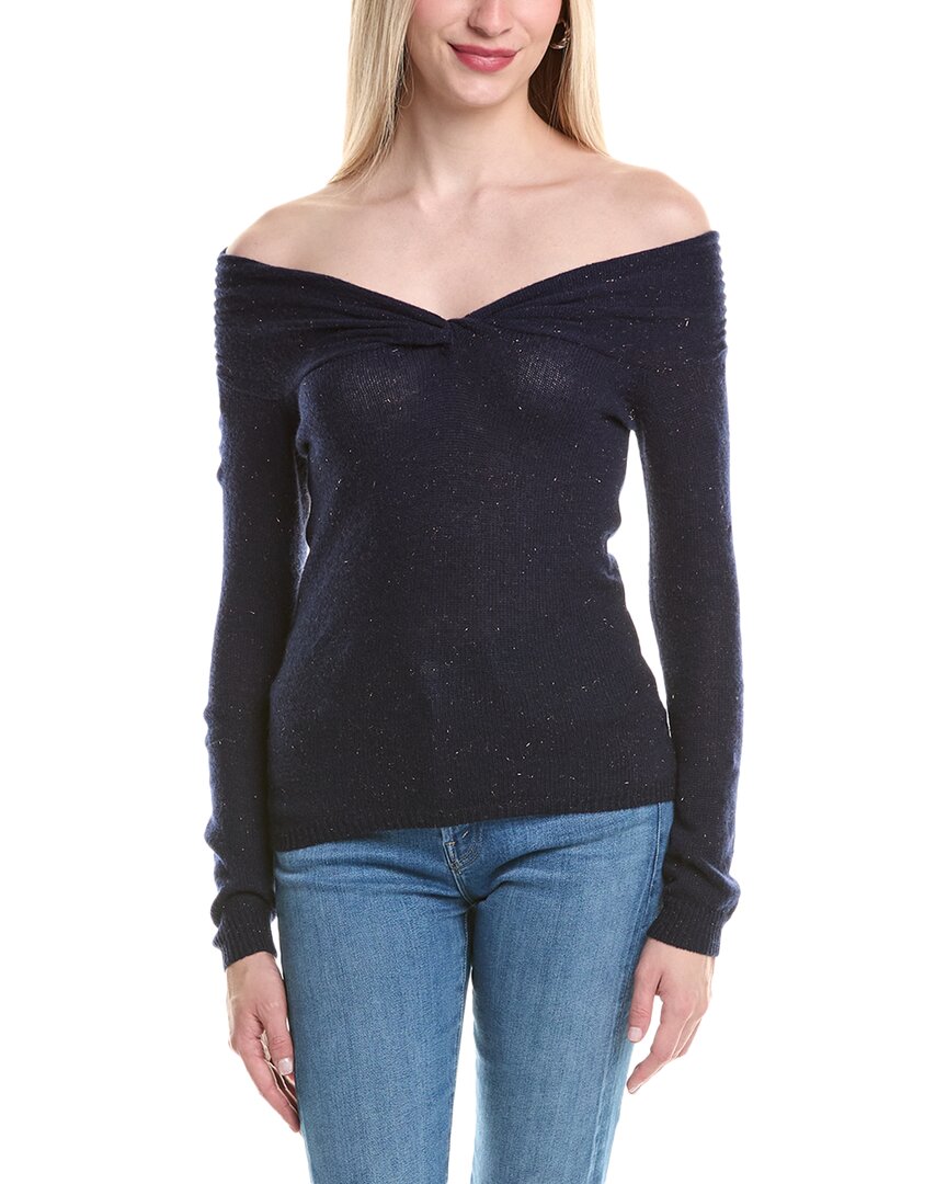 Autumn Cashmere Off-The-Shoulder Cashmere Sweater