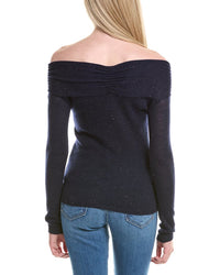 Autumn Cashmere Off-The-Shoulder Cashmere Sweater