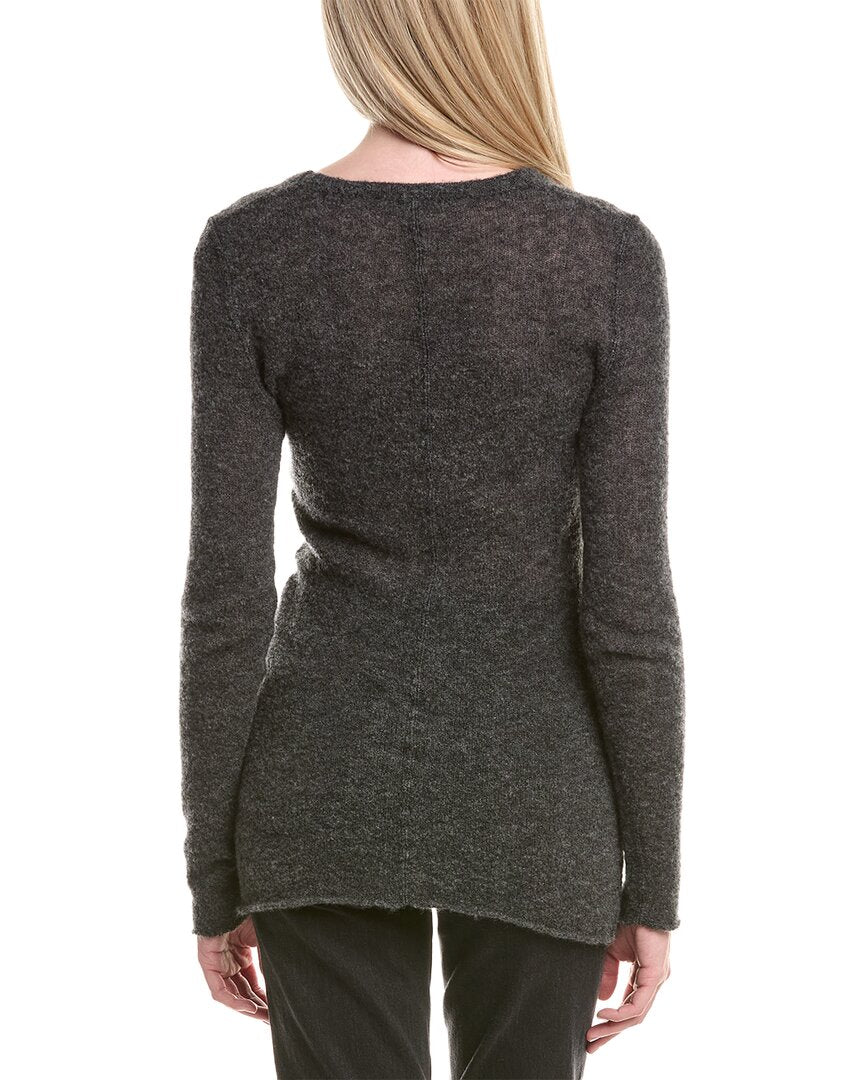 Autumn Cashmere Solid Cashmere & Silk-Blend Sweaterdress