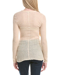 Autumn Cashmere Drop Cashmere & Silk-Blend Sweater
