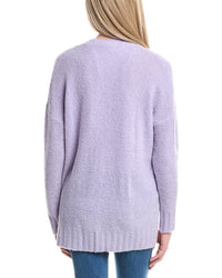 Autumn Cashmere Boucle Oversize Boyfriend Cashmere Cardigan