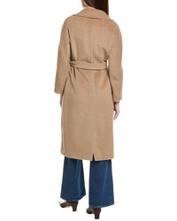 Weekend Max Mara Tempera Wool, Alpaca, & Mohair-Blend Coat
