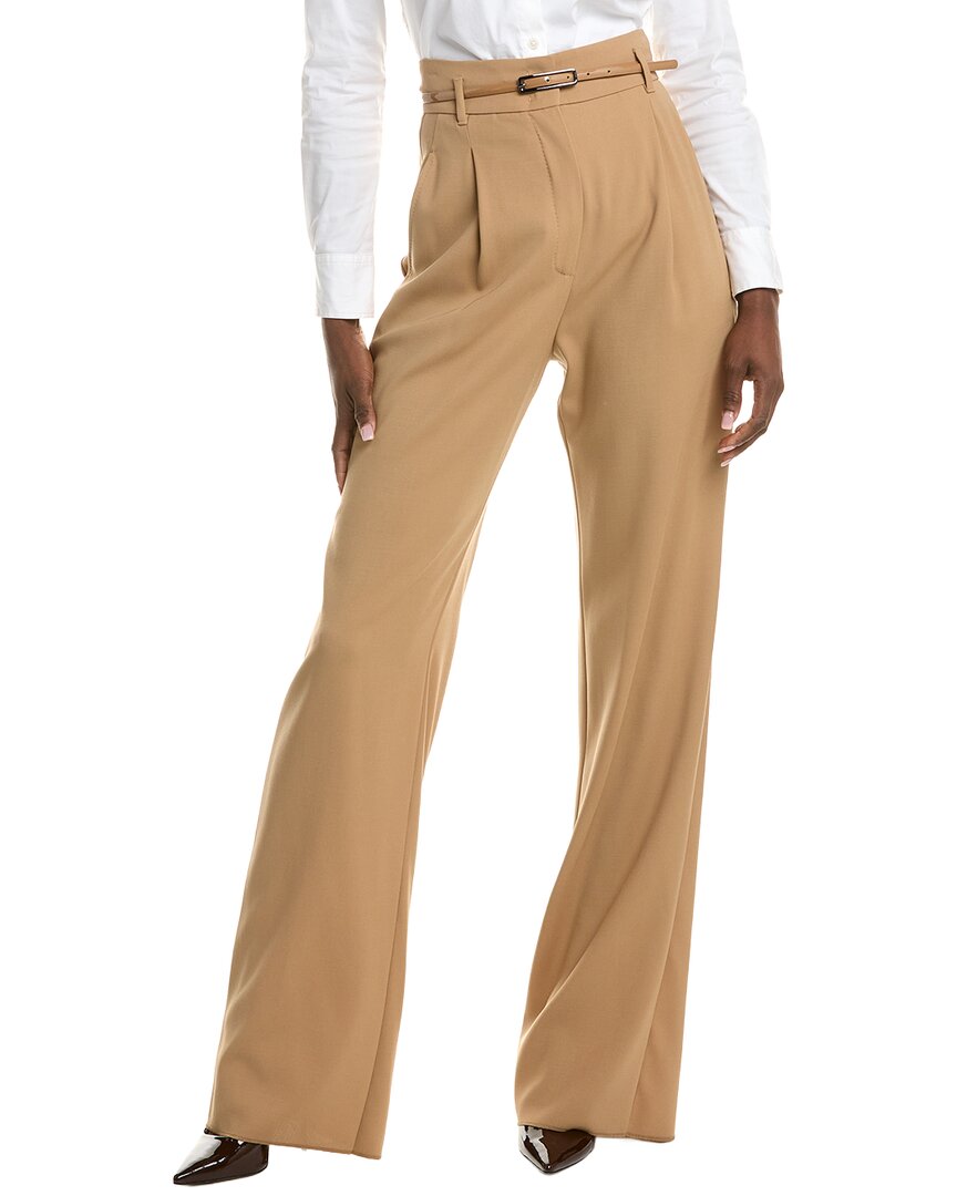 Max Mara Max Mara Studio Marusca Long Wool Trouser