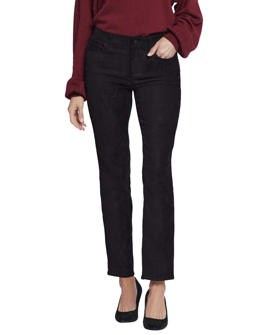 Nydj Petite Sheri Black Slim Jean
