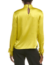 Oscar De La Renta Silk Blouse
