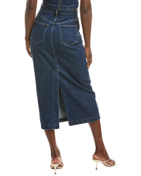 Oscar De La Renta Denim Skirt