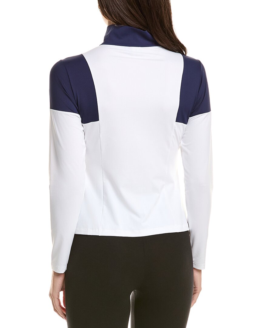 Post Card Zip Sweater Top