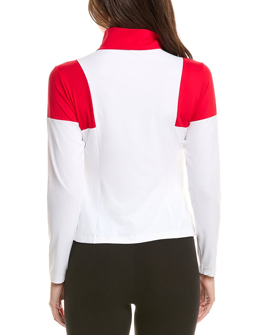 Post Card Zip Sweater Top