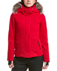 Post Card Fur-Trim Down Ski Jacket