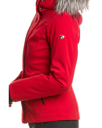 Post Card Fur-Trim Down Ski Jacket