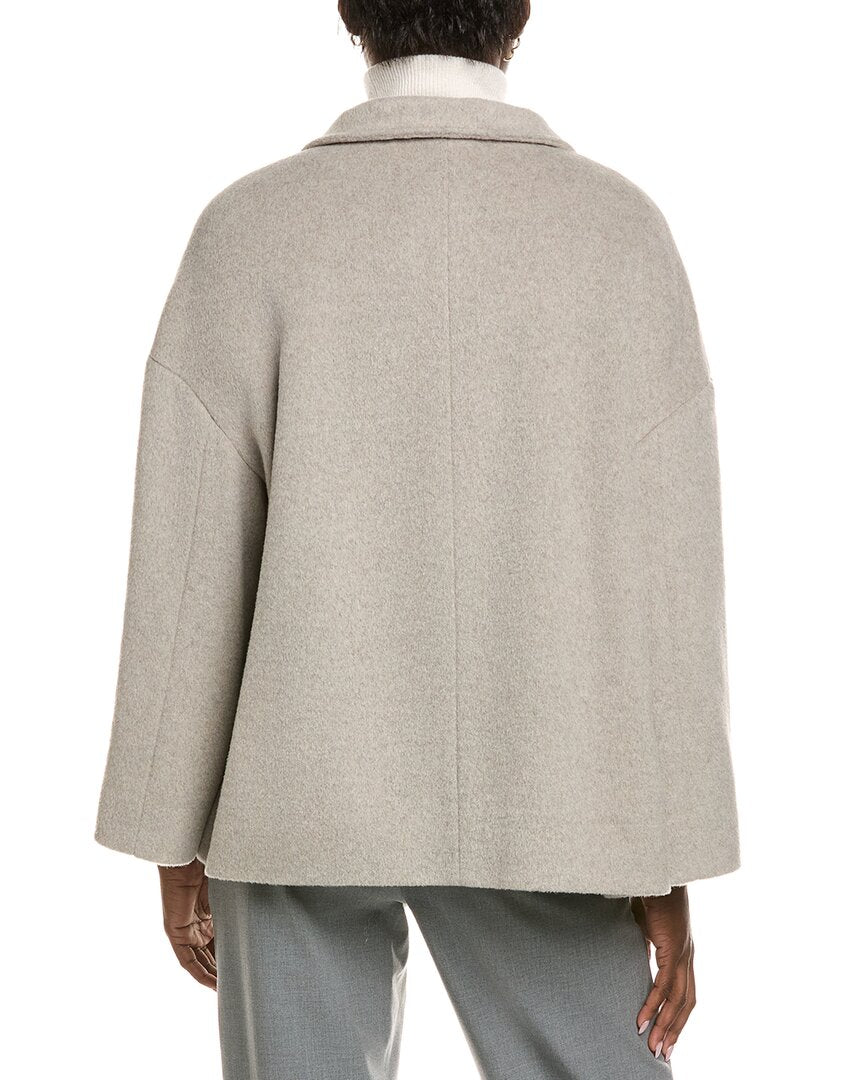 Cinzia Rocca Icons Wool-Blend Short Coat