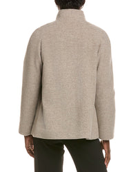Cinzia Rocca Icons Wool & Cashmere-Blend Short Coat