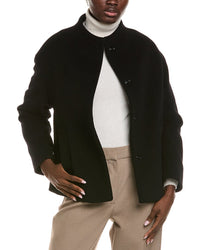 Cinzia Rocca Icons Wool & Cashmere-Blend Short Coat