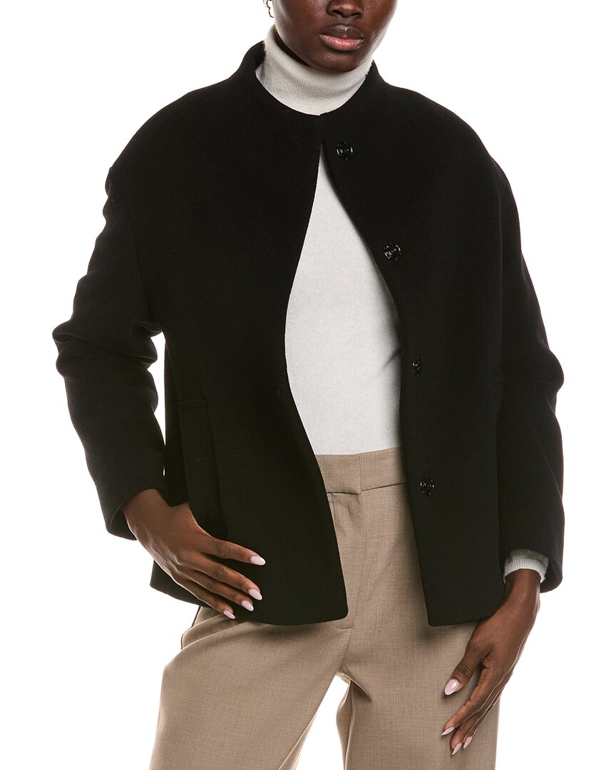 Cinzia Rocca Icons Wool & Cashmere-Blend Short Coat