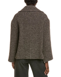 Cinzia Rocca Icons Wool-Blend Short Coat