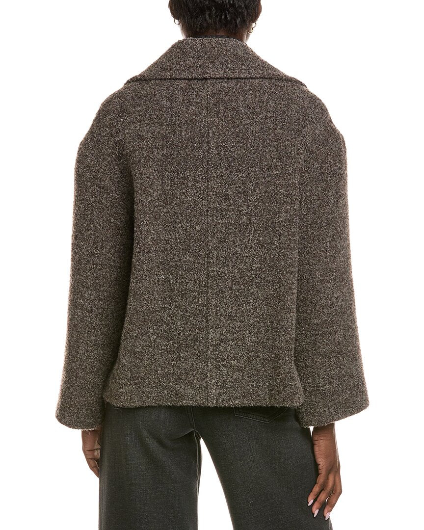 Cinzia Rocca Icons Wool-Blend Short Coat