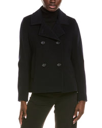 Cinzia Rocca Icons Wool & Cashmere-Blend Short Coat