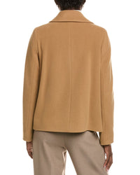 Cinzia Rocca Icons Wool & Cashmere-Blend Short Coat