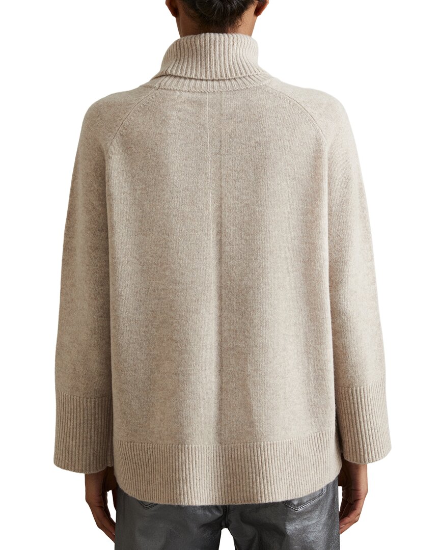 Reiss Eliza Wool & Cashmere-Blend Roll Neck Jumper