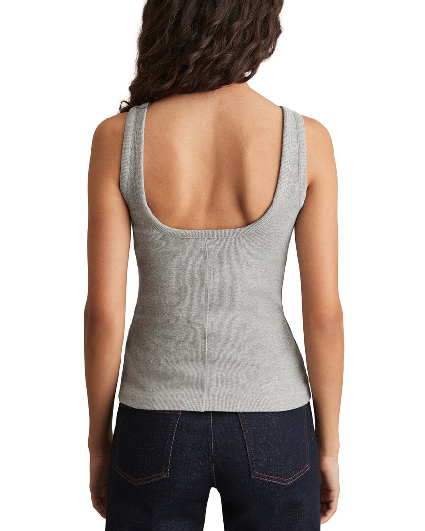 Reiss Reiss Lara Ribbed Low Back Vest