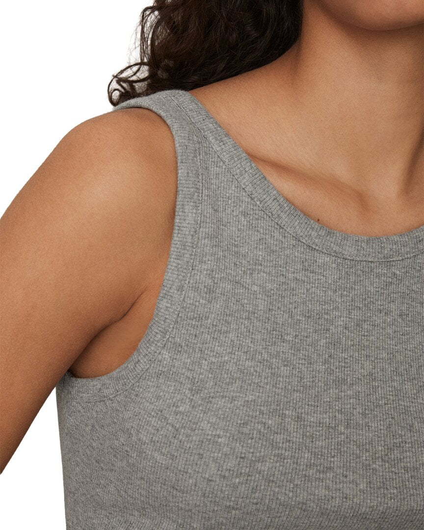 Reiss Reiss Lara Ribbed Low Back Vest