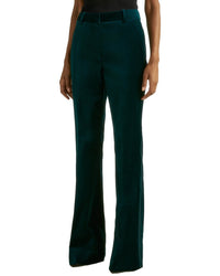 Reiss Parisa Velvet Flare Trouser