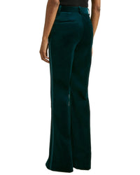 Reiss Parisa Velvet Flare Trouser