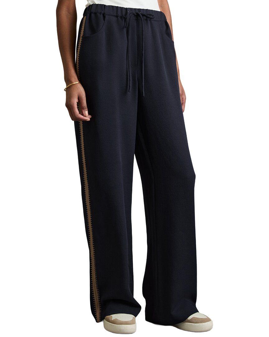 Reiss Inaya Crafted Wide Leg Trouser