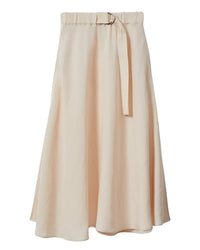 Reiss Kori Ruched Waist Midi Skirt