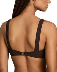 Reiss Alba Wide Strap V Front Bikini Top