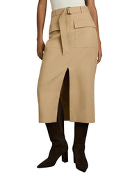 Reiss Oakley Pencil Cargo Skirt