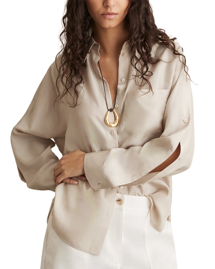 Reiss Reenie Silk Shirt