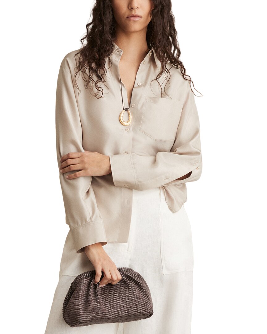 Reiss Reenie Silk Shirt