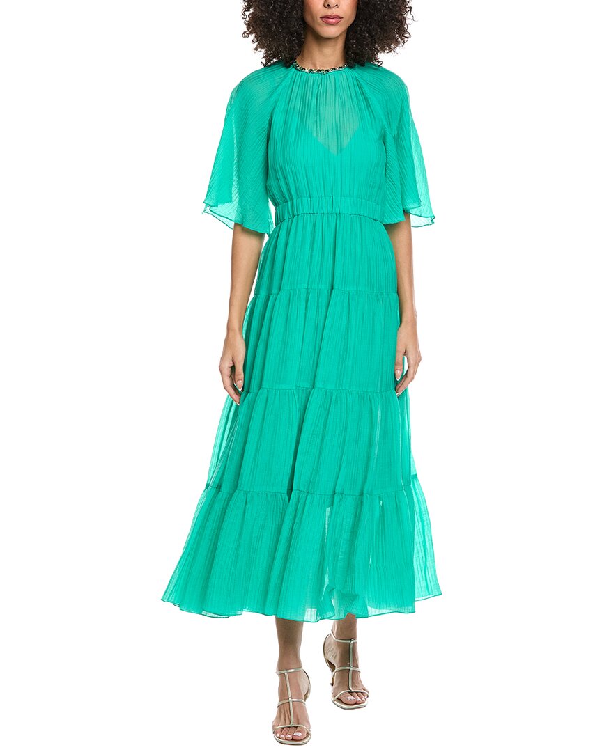 Sandro Woven Midi Dress