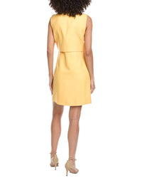 Sandro Woven Linen-Blend Dress