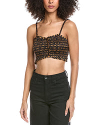 Sandro Ruffle Top