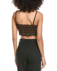 Sandro Ruffle Top
