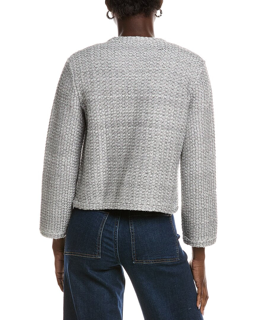 Maje Tweed Wool-Blend Cardigan